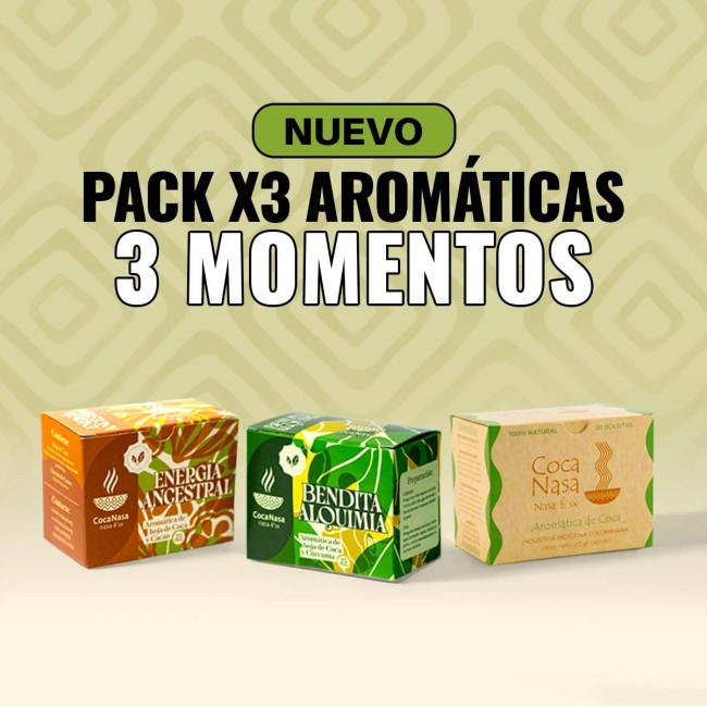 Promoción Pack 3 aromáticas | Energía Ancestral y Bienestar