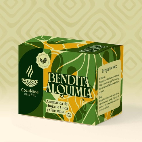 Bendita Alquimia: Infusión de Coca y Cúrcuma | Energía y Bienestar